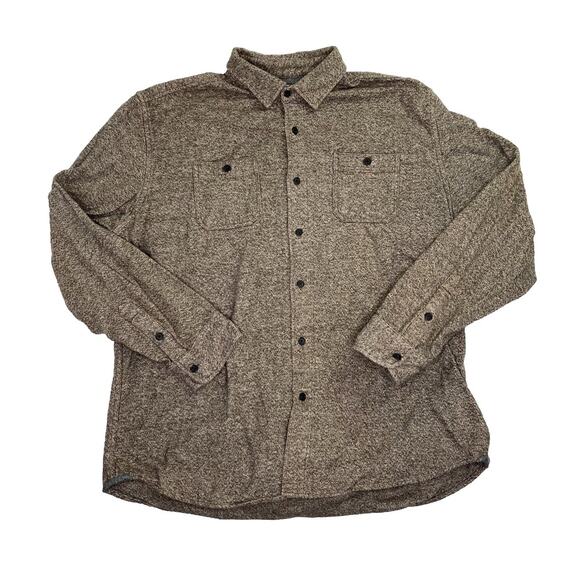 Grayers Heritage Flannel Men's 2XL Button Down Long Sleeve Gray 100% Cotton - Picture 1 of 2